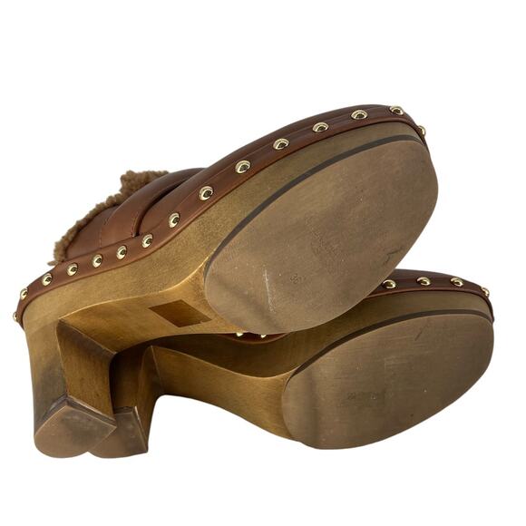 Ulla Johnson Vera Tassel Clogs in Brown - Picture 16 of 16